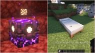 Respawn anchors need to be charged while beds simply work infinitely without any fuel (Image via Sportskeeda Gaming/Mojang)
